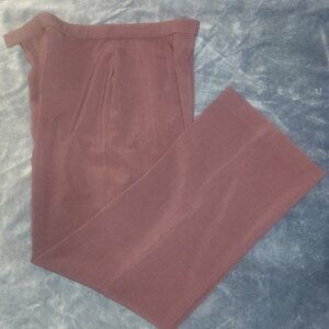 White Stag Ladies capri dress slacks, Dark Lavender in size 14/ 34" Waist